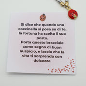 Bracciale Coccinella