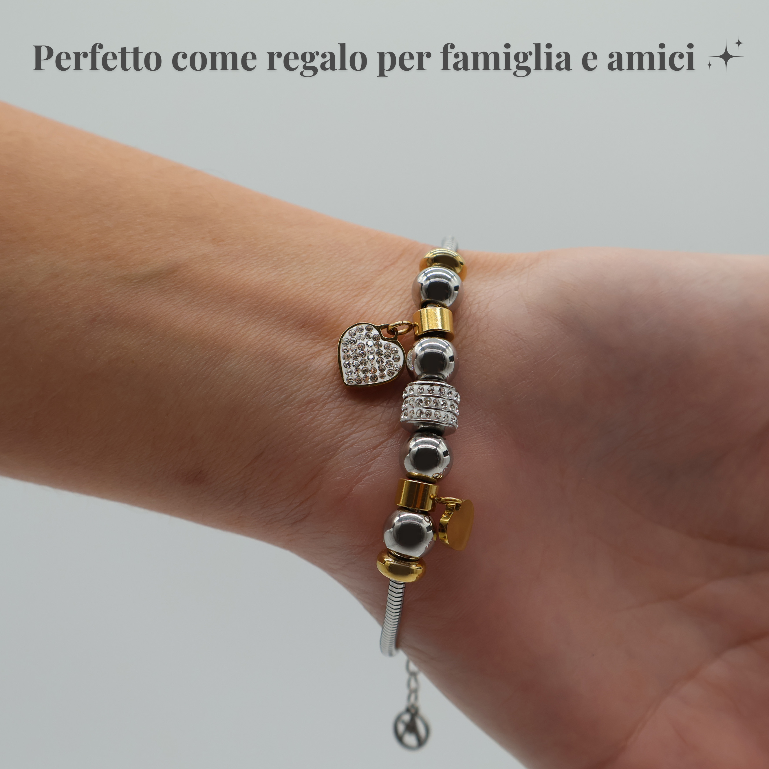 Bracciale "Cuori Uniti"
