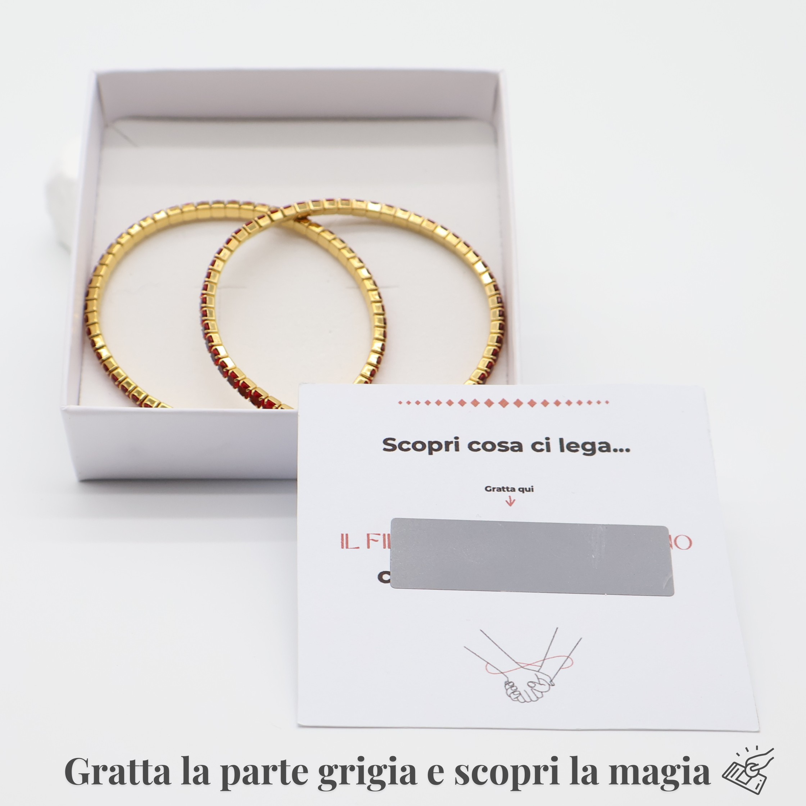 Bracciale "Filo Rosso del Destino"